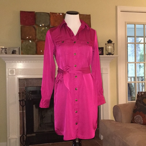 Lauren Ralph Lauren Dresses & Skirts - Pink shirt dress.
